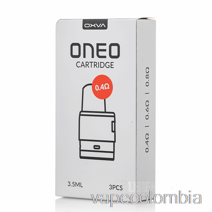 Vape Kit Completo Oxva Oneo Cápsulas De Repuesto 0.4ohm Oneo Pods